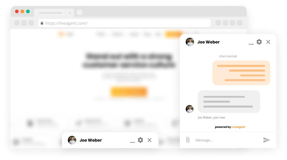 Funkcia ukotvenia okna chatu v softwári na živý chat - LiveAgent