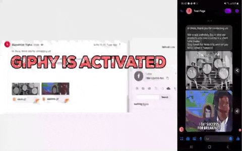 Príklad GIFu pre LiveAgent