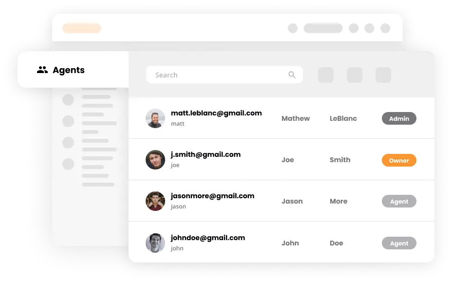 Agenti v softvéri Help desk - LiveAgent