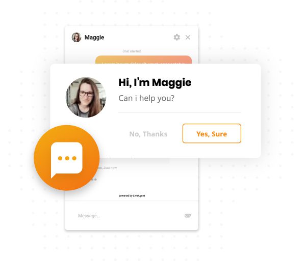 Proaktívna pozvánka na chat od LiveAgent