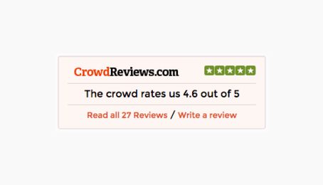 Hodnotenie Crowd Reviews 4,6 z 5