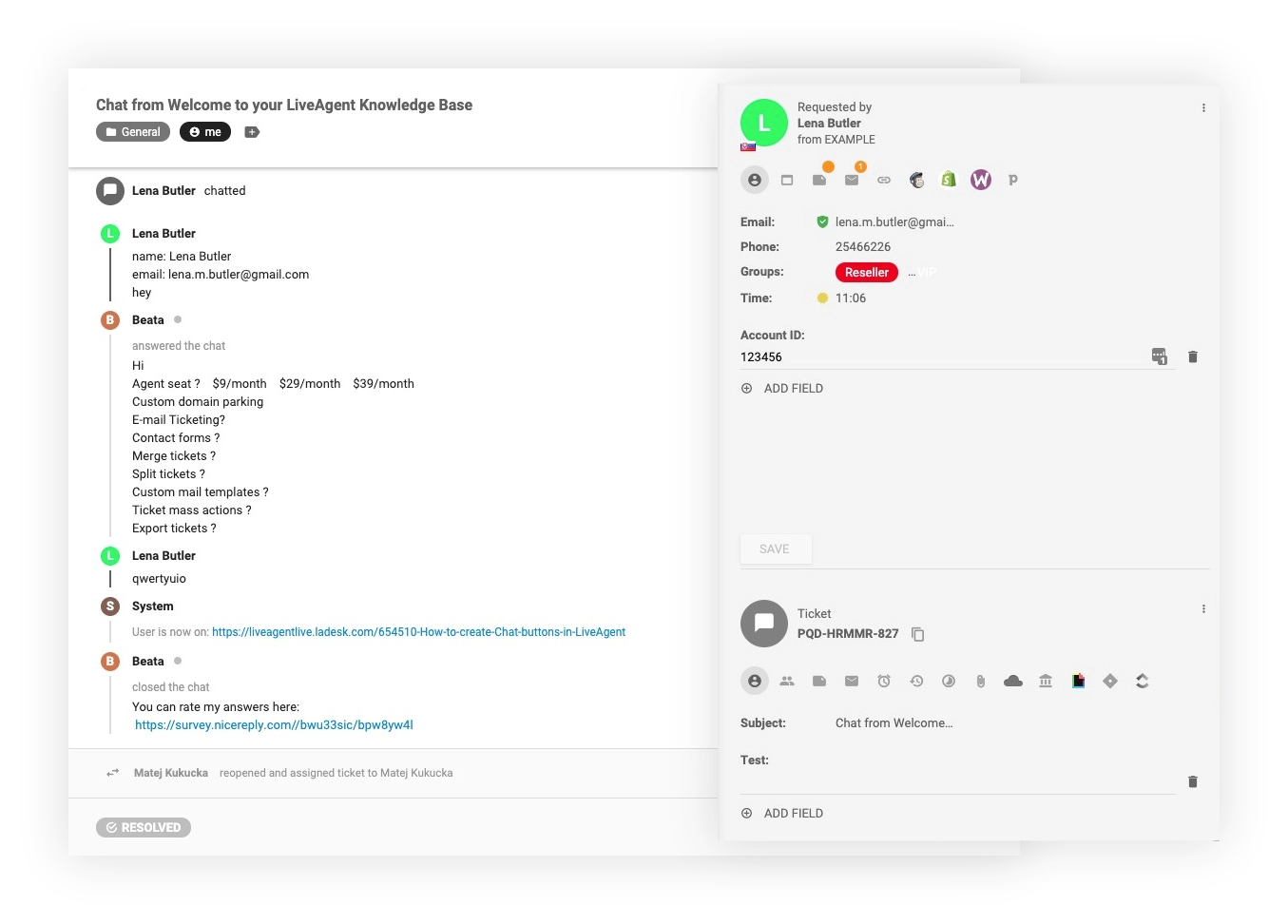 CRM-ticketing-system