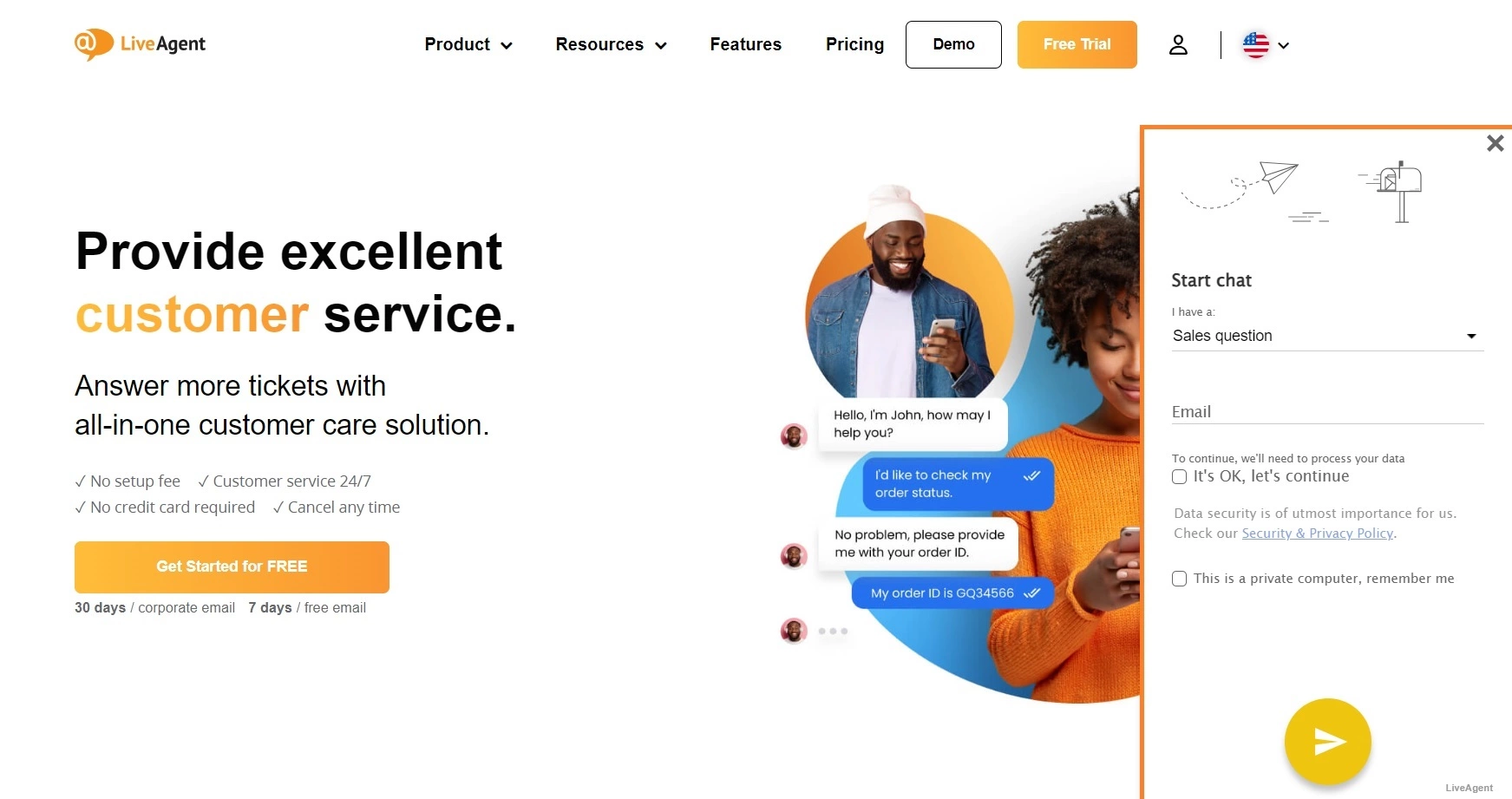 LiveAgent live chat na rýchlu a jednoduchú zákaznícku podporu