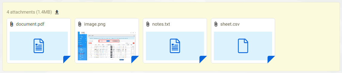 Prepracovaný dizajn príloh lístkov LiveAgent