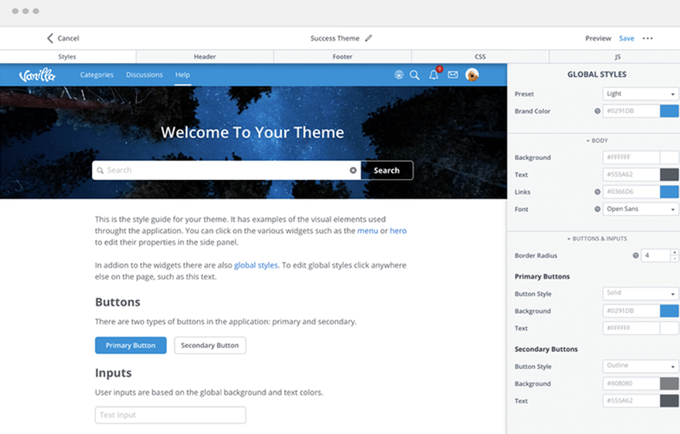 Doplnok Vanilla tém