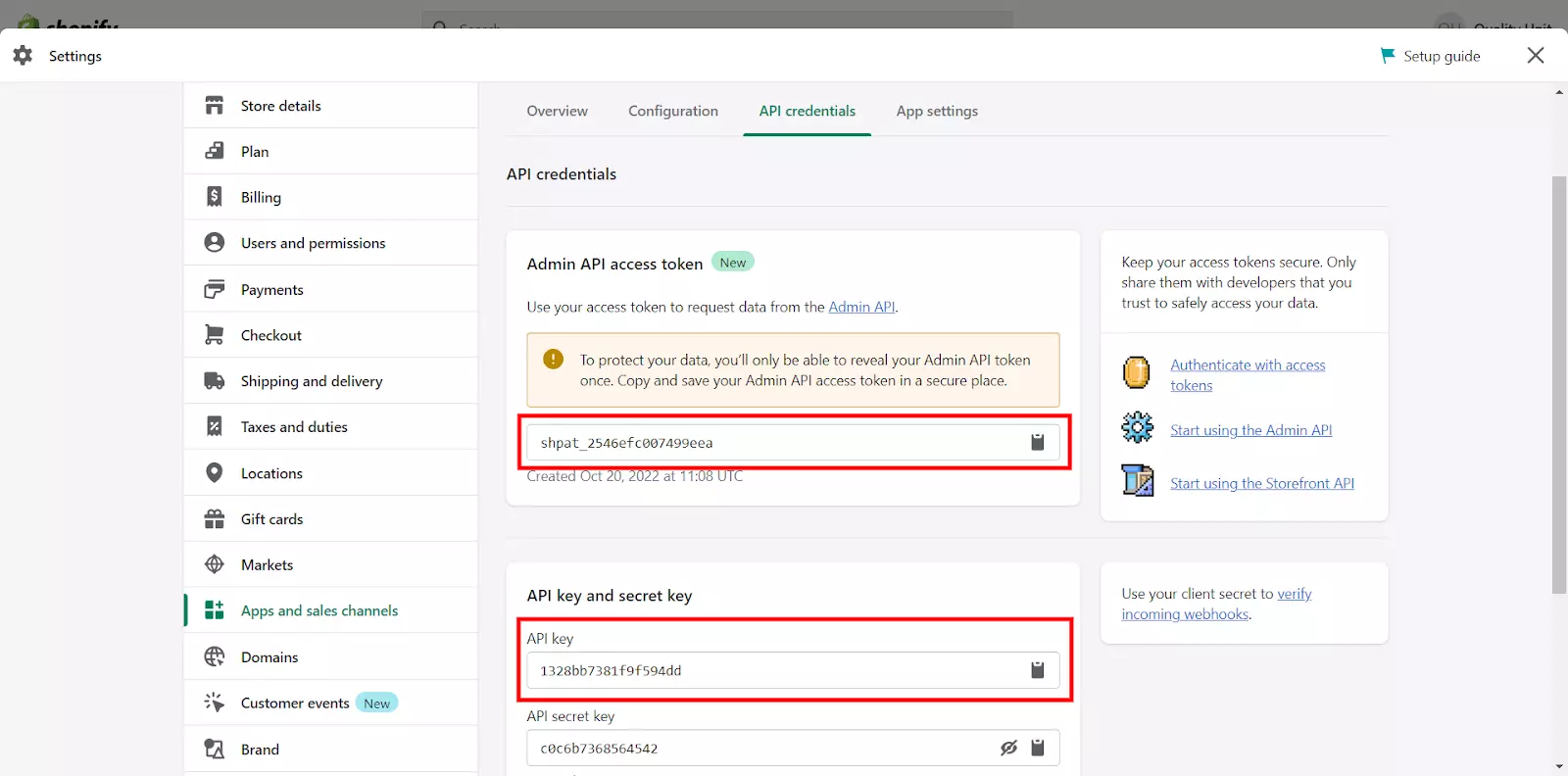 Prístup k tokenu a kľúču API na konfiguráciu pluginu v LiveAgent