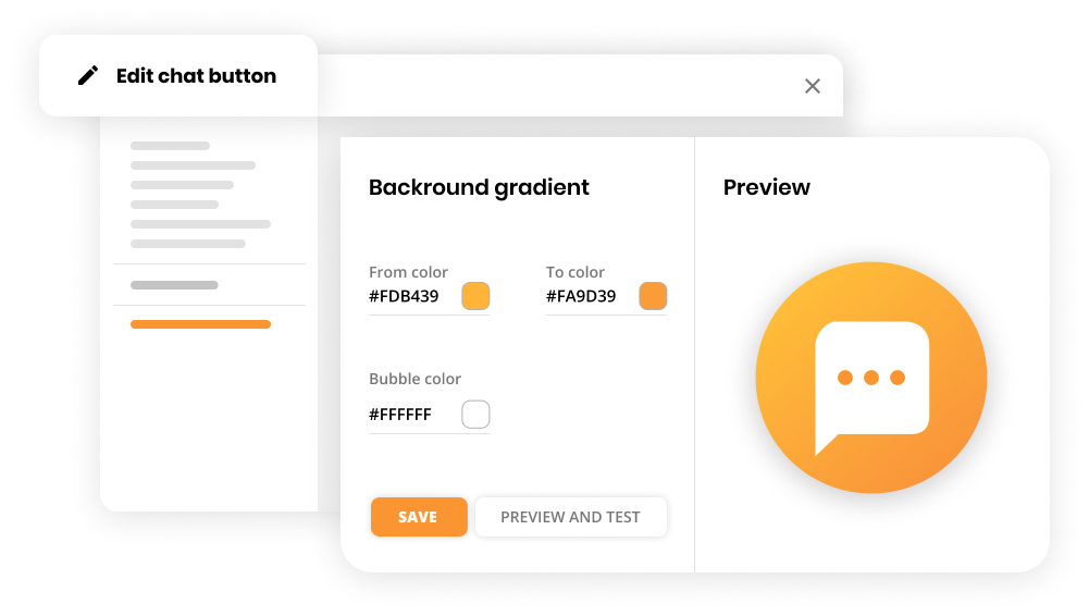 Prispôsobte si tlačidlo chatu v softvéri zákazníckej služby - LiveAgent