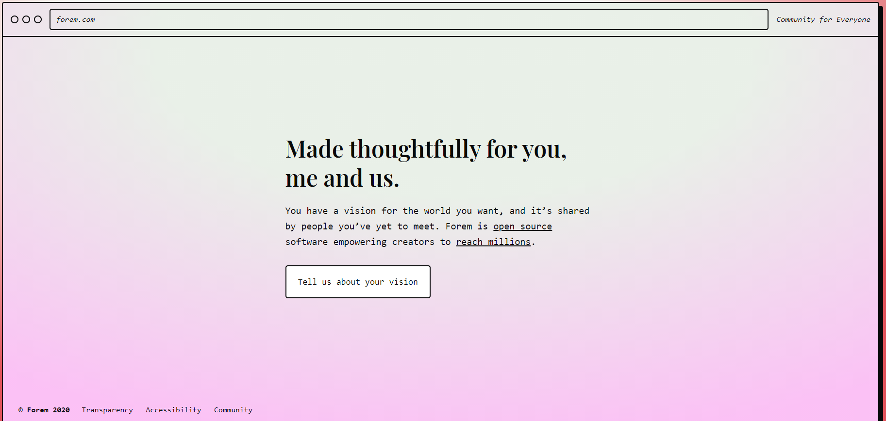 Open-source softvér fóra Forem