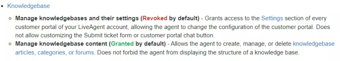 Obrázok zobrazujúci príklady rôznych oprávnení, ktoré môžu mať používatelia vzhľadom na svoju vedomostnú základňu