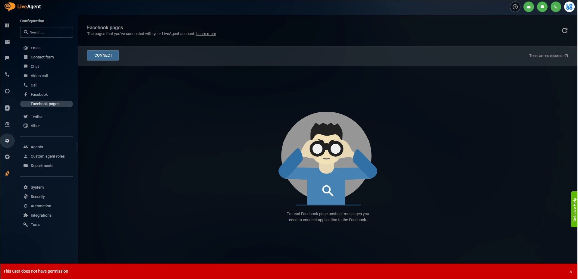 LiveAgent - Opravený problém s integráciou Facebooku