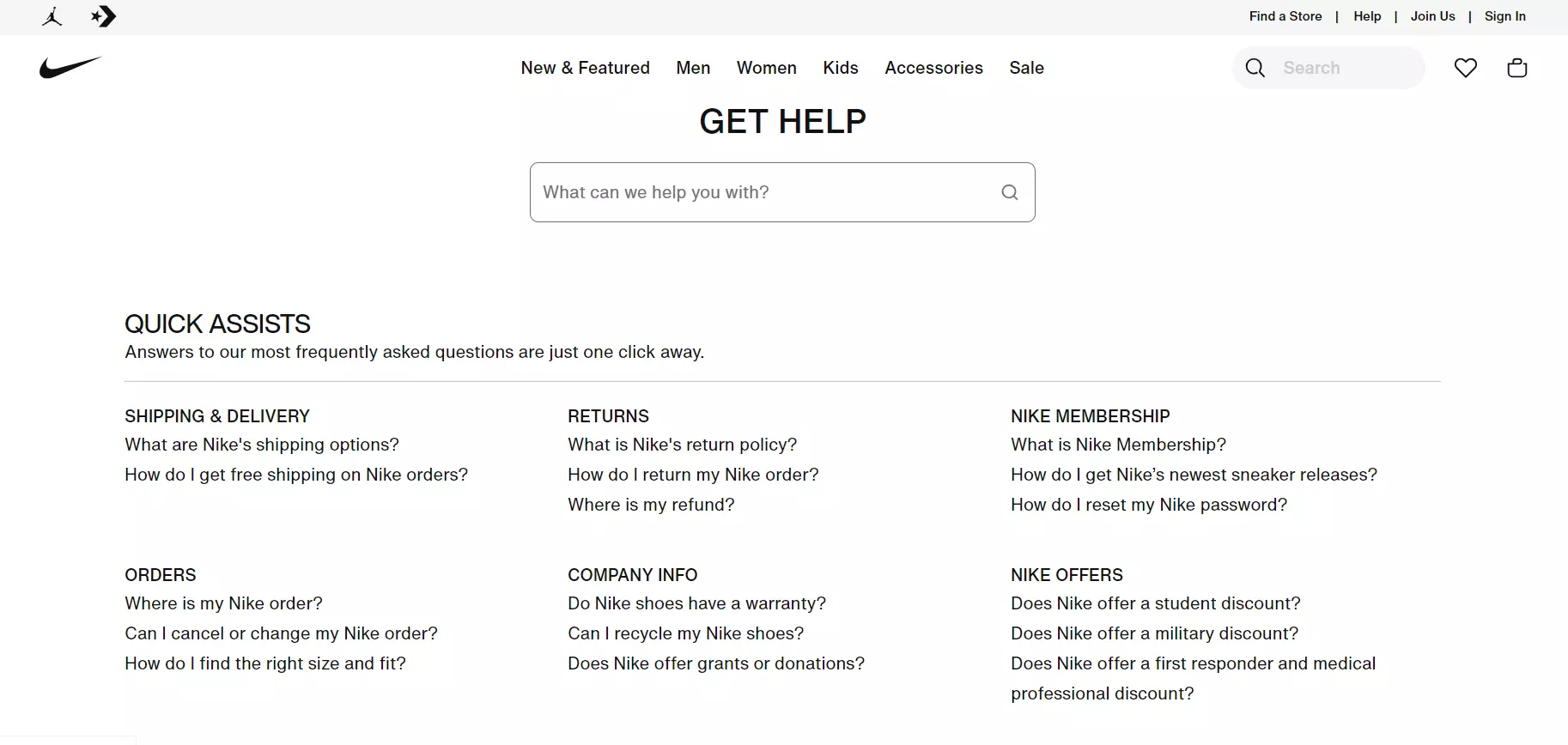 Znalostná báza Nike