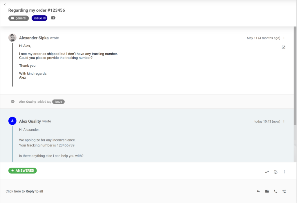 Vylepšenie konverzácie v lístkoch LiveAgent
