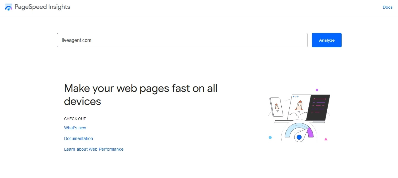 Googleov PageSpeed Insights