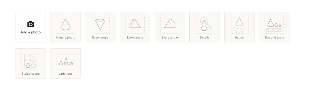 Pridajte fotografiu produktu do svojho obchodu Etsy