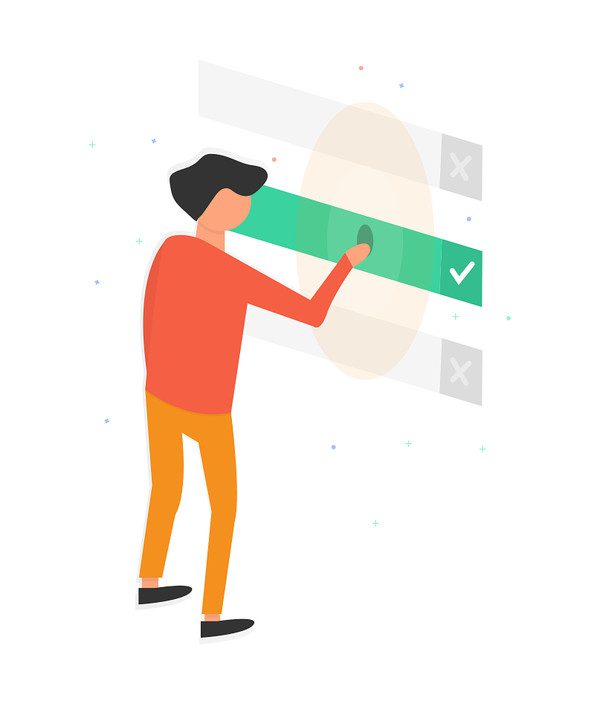 e-commerce voľba - ilustrácia