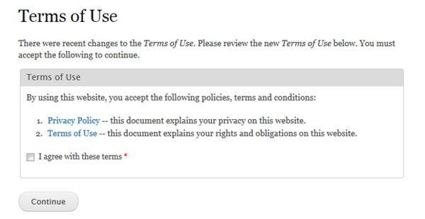 Podmienky používania GDPR