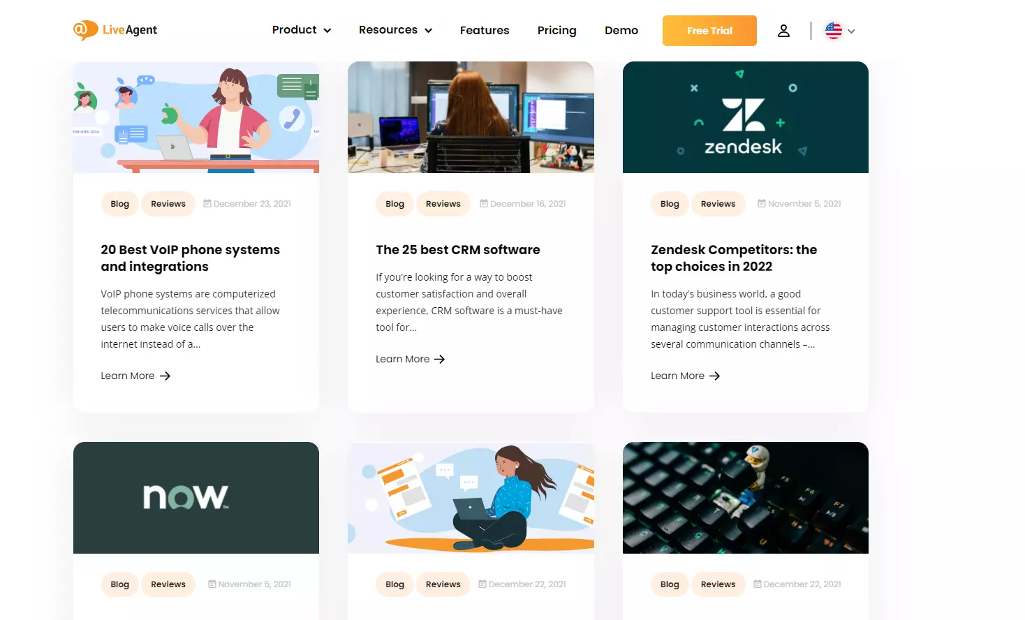 Príspevky na blogu LiveAgent