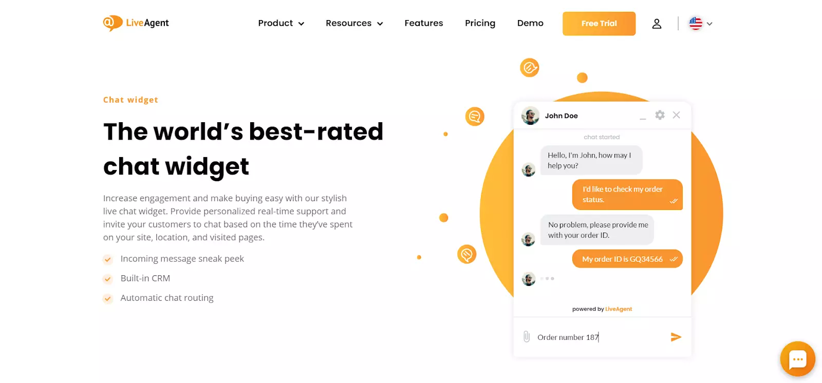 LiveAgent najlepšie hodnotený chat