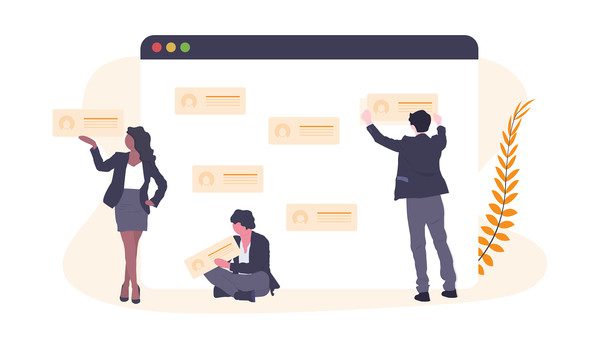 digitálny marketing profily zákazníkov - ilustrácia