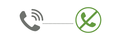 Ikony blokovania hovorov