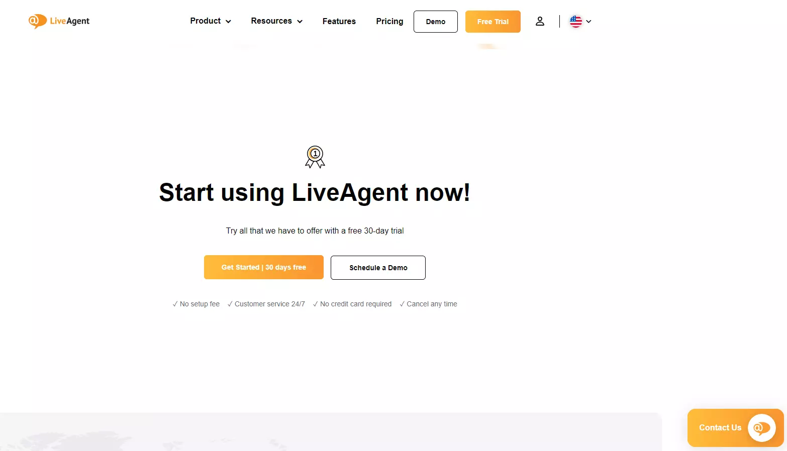 LiveAgent CTA a tlačidlo live chat