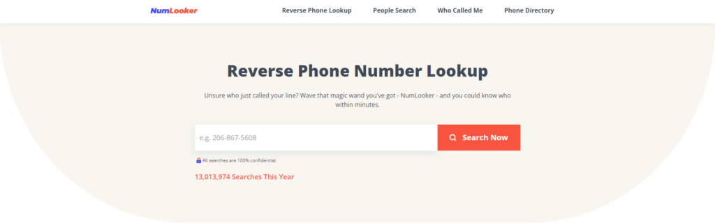 Domovská stránka NumLookeru