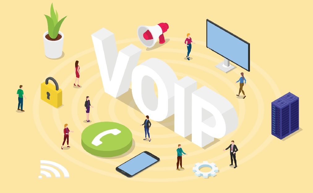 Ilustrácia VoIP