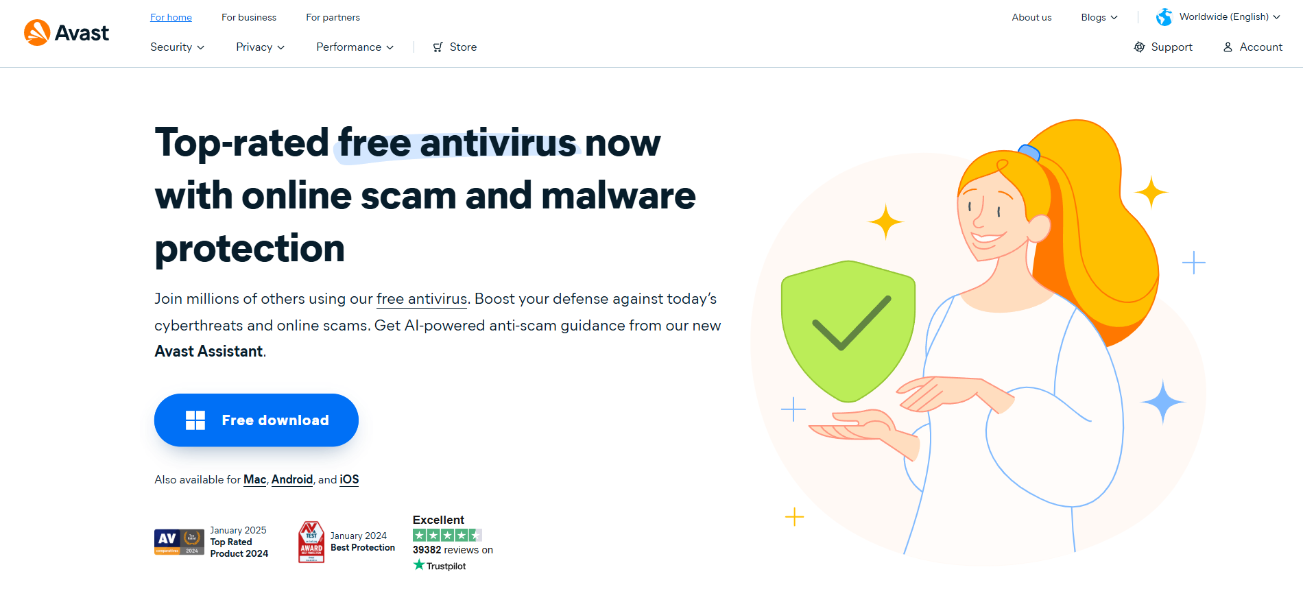 Kontakty na Avast Help Desk
