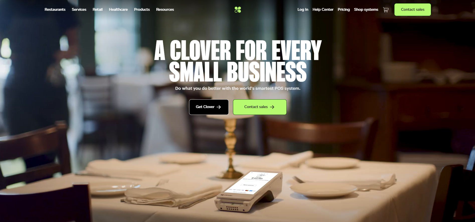 Kontakty na helpdesk Clover