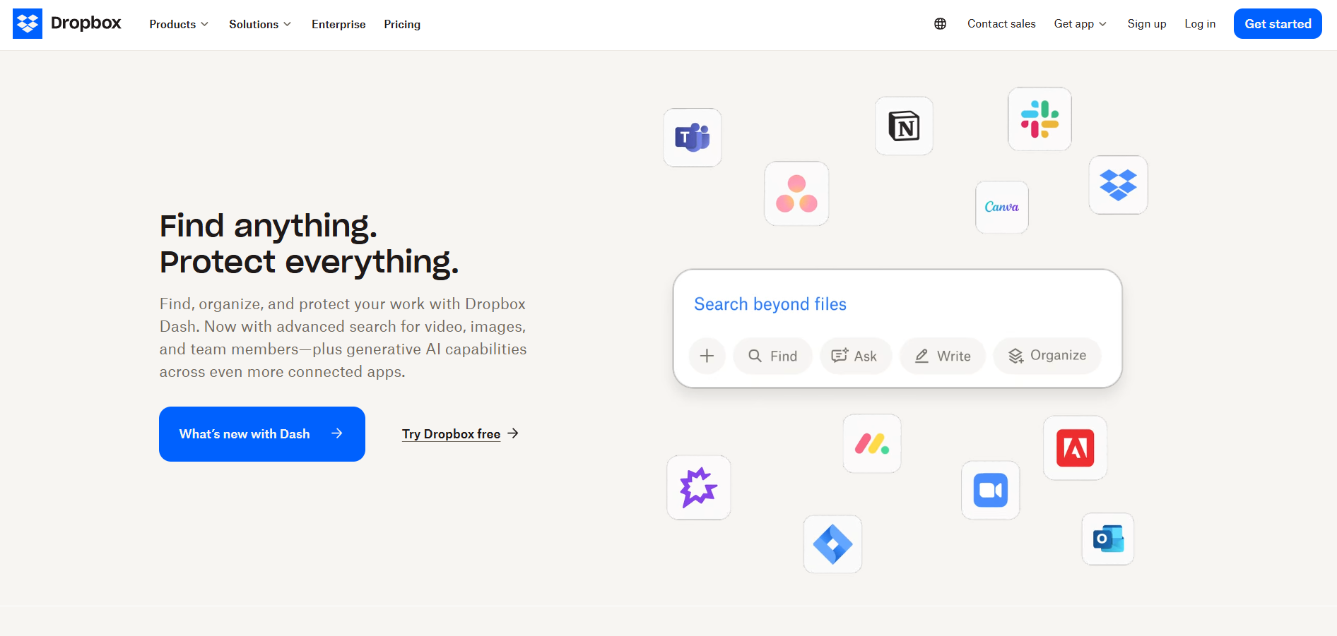 Kontakty na helpdesk Dropboxu