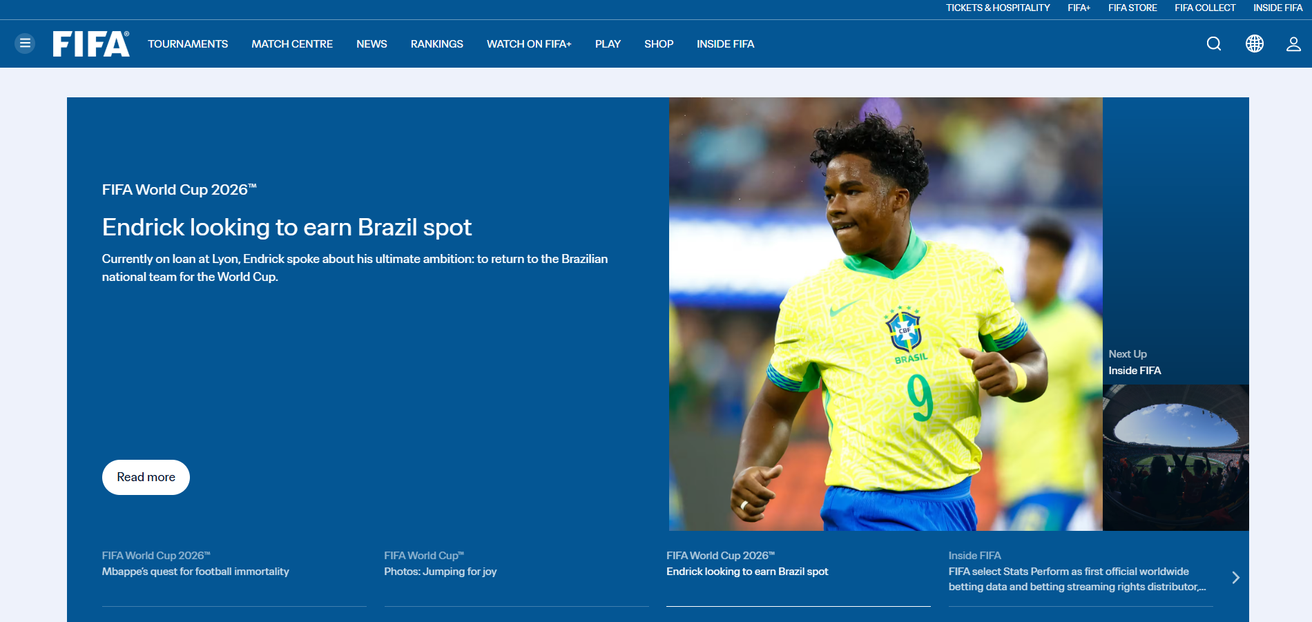 Kontakty na podporu FIFA