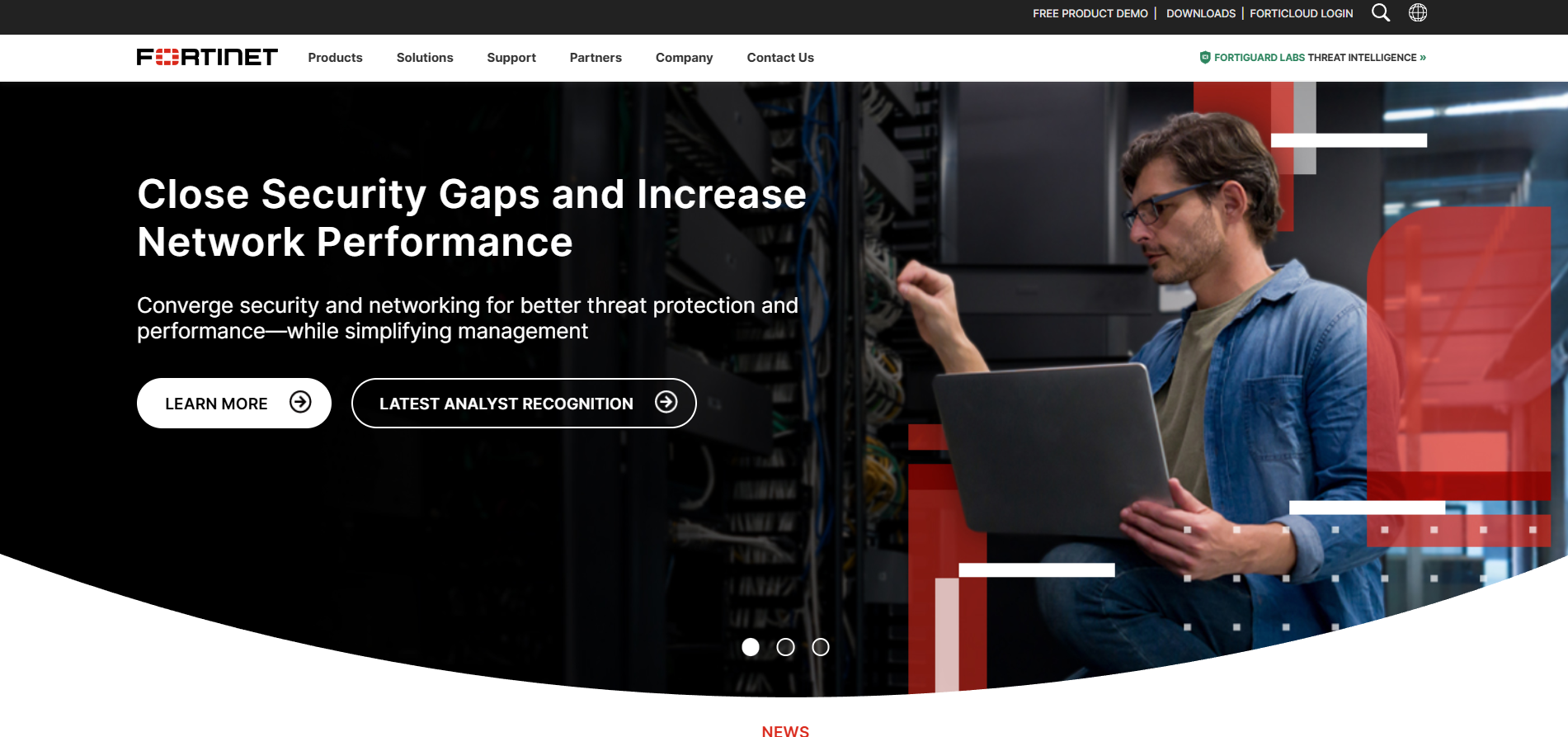 Kontakty na podporu Fortinet Help Desk
