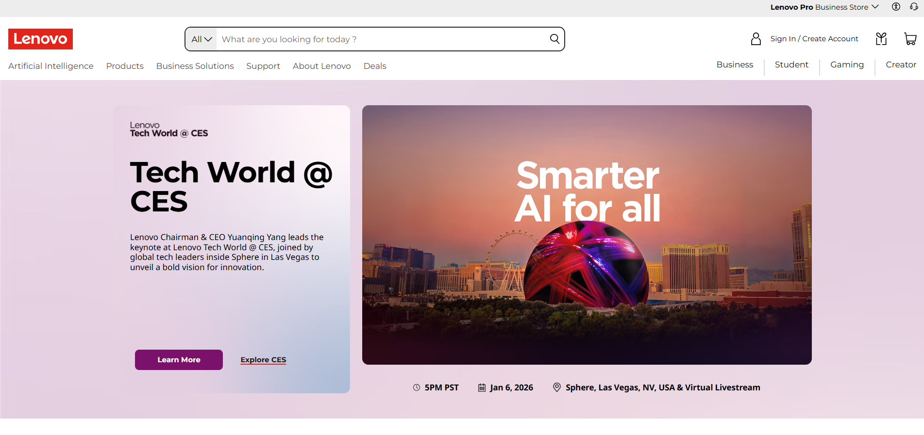 Kontakty na Lenovo Help Desk