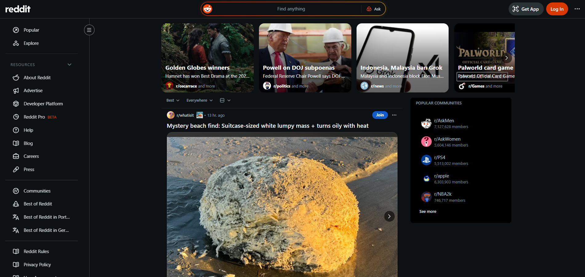 Kontakty na Reddit Help Desk