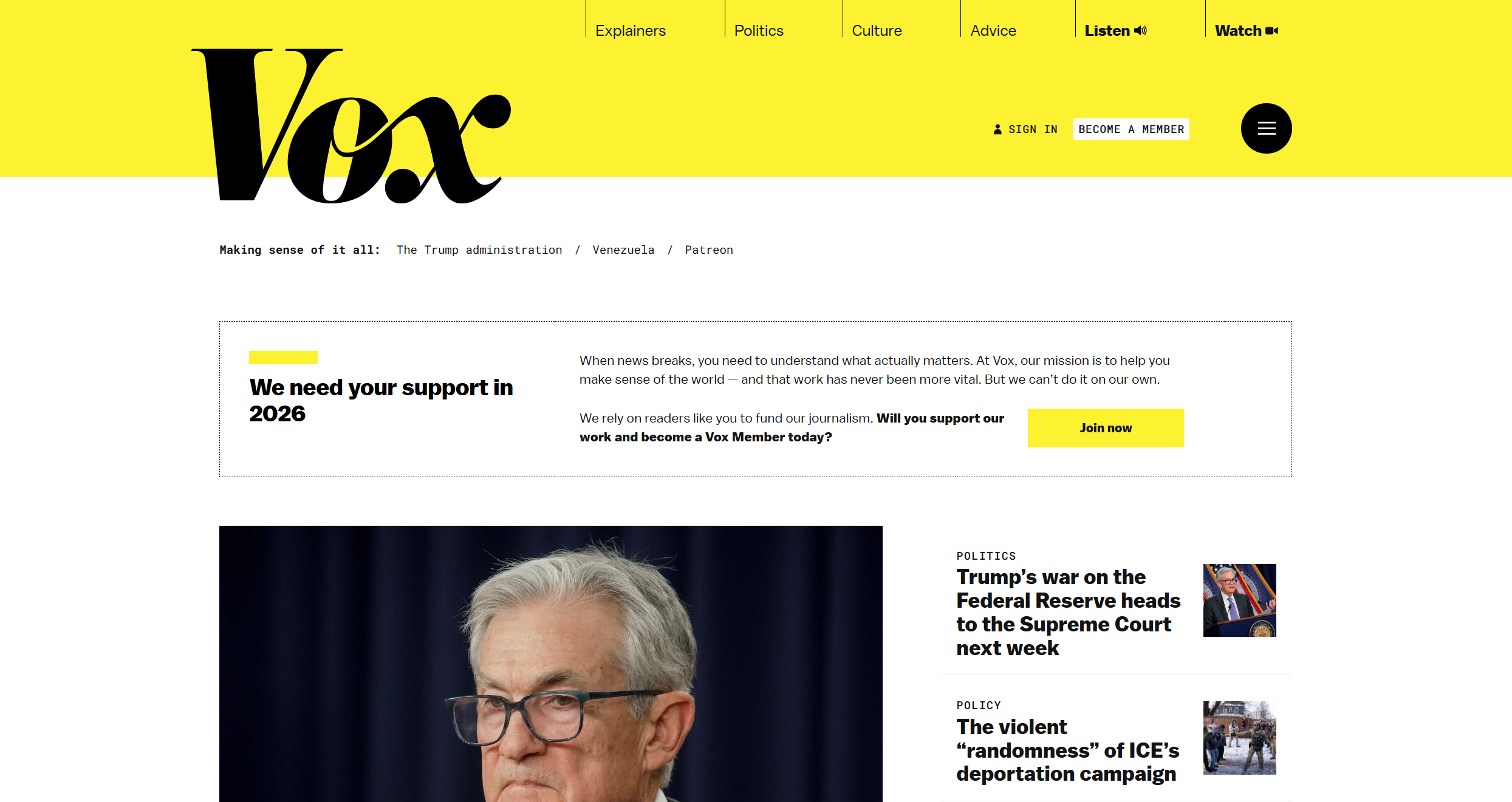 Kontakty na Vox Help Desk