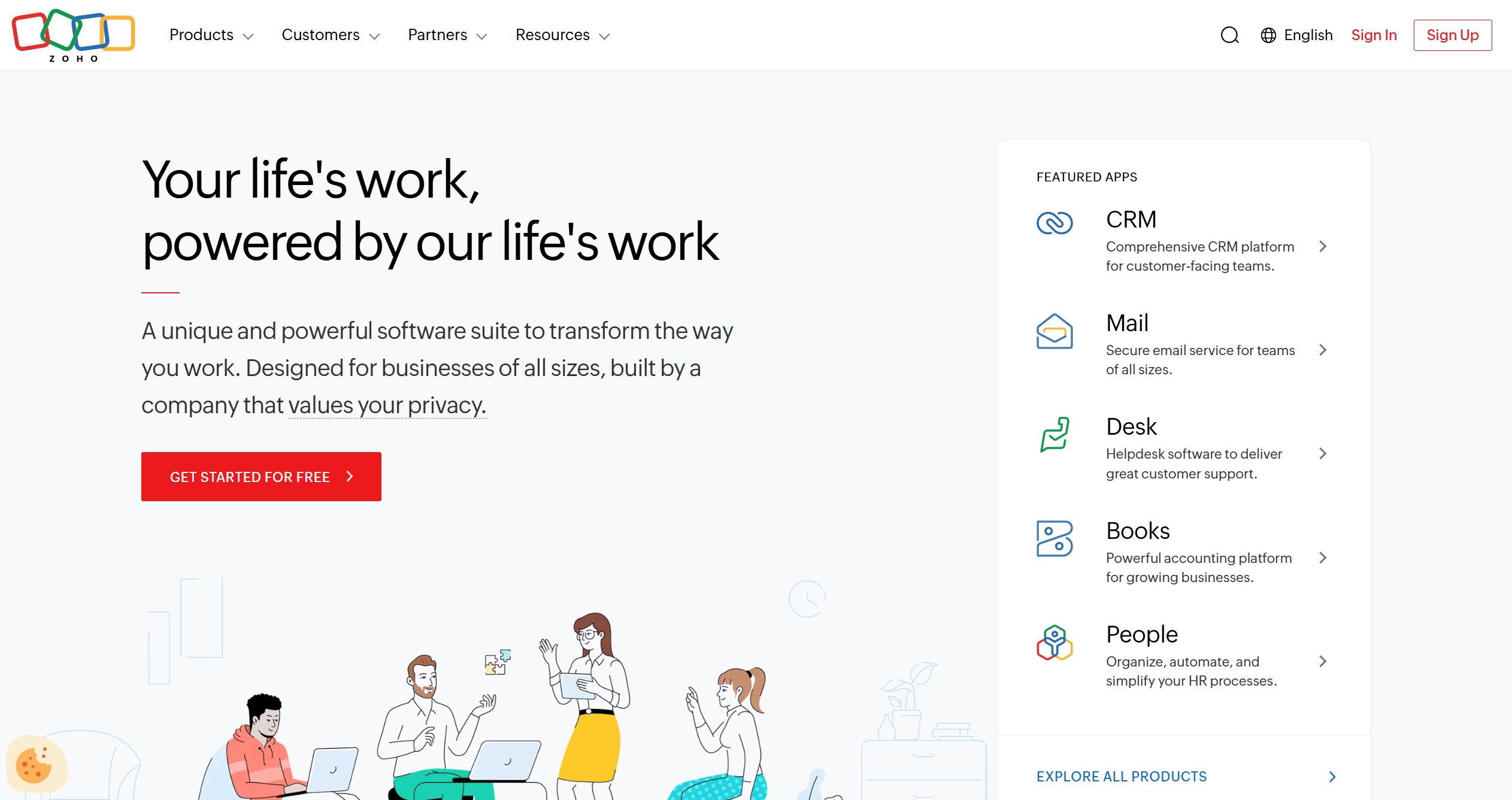Zoho Help Desk Kontakty