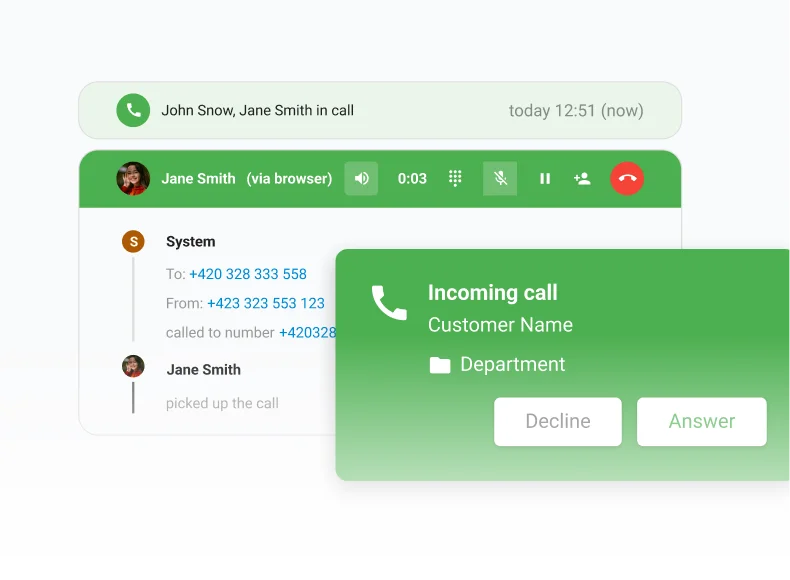 Vstavané call centrum LiveAgent s funkciami IVR a callback
