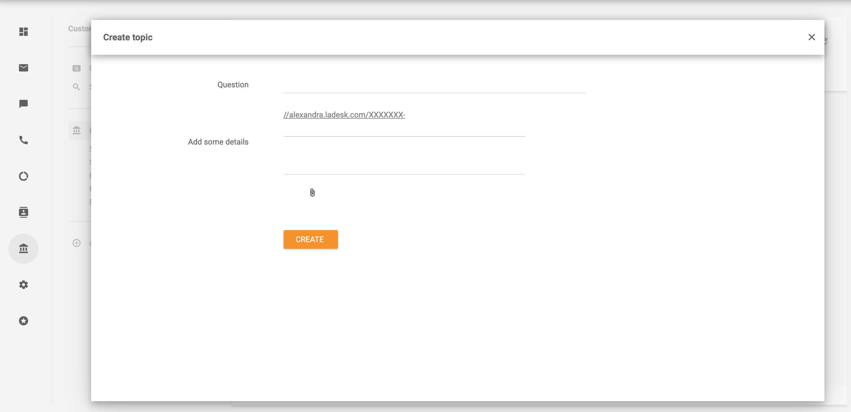 Vytvoriť tému - LiveAgent