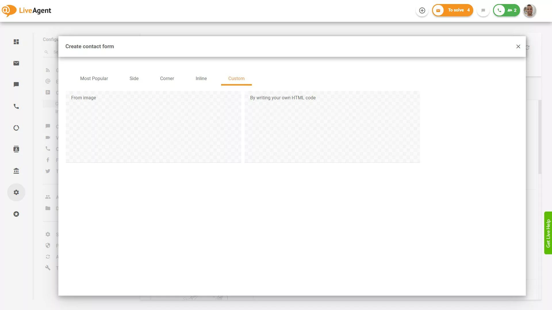 Vlastný kontaktný formulár