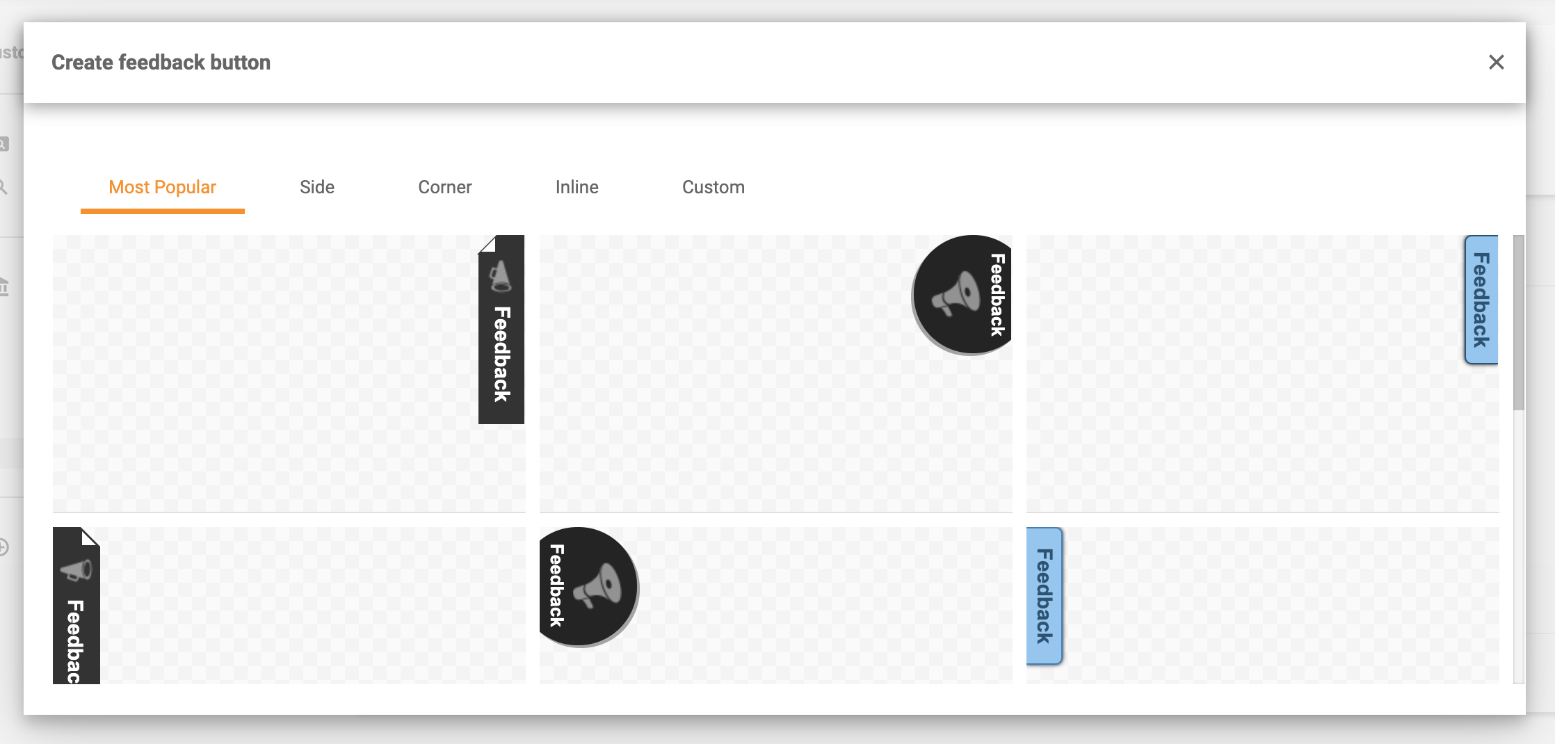 Štýly tlačidiel spätnej väzby - najobľúbenejšie