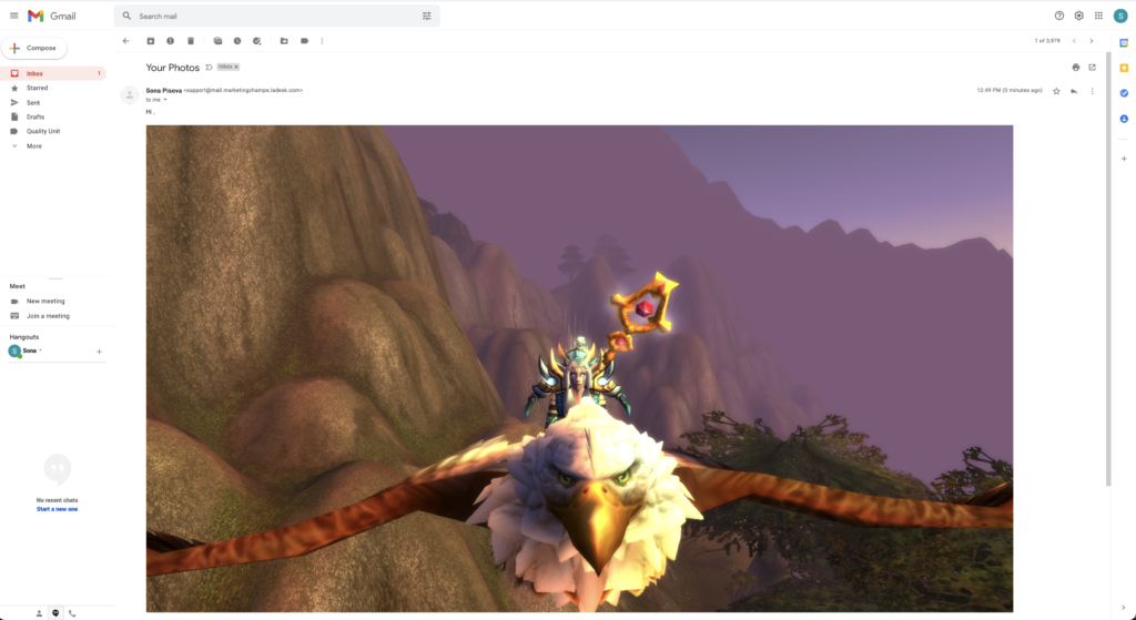 Príklad vloženého obrázka v e-maile