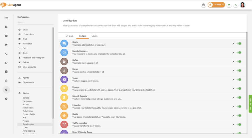 Odznaky gamifikácie