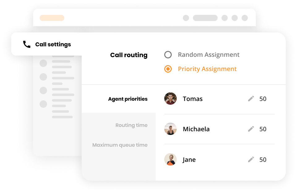 Funkcie prenosu hovorov