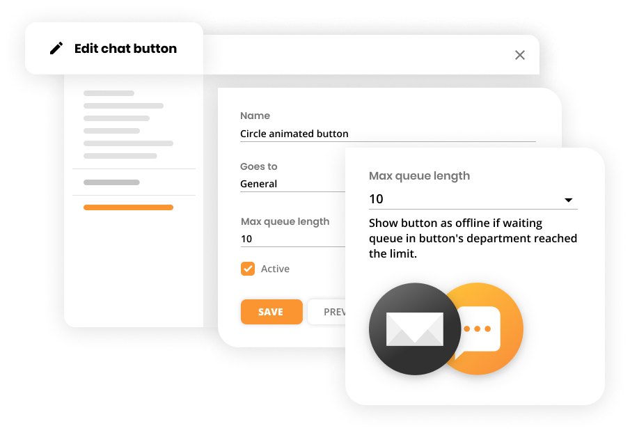 Maketa maximálnej dĺžky frontu