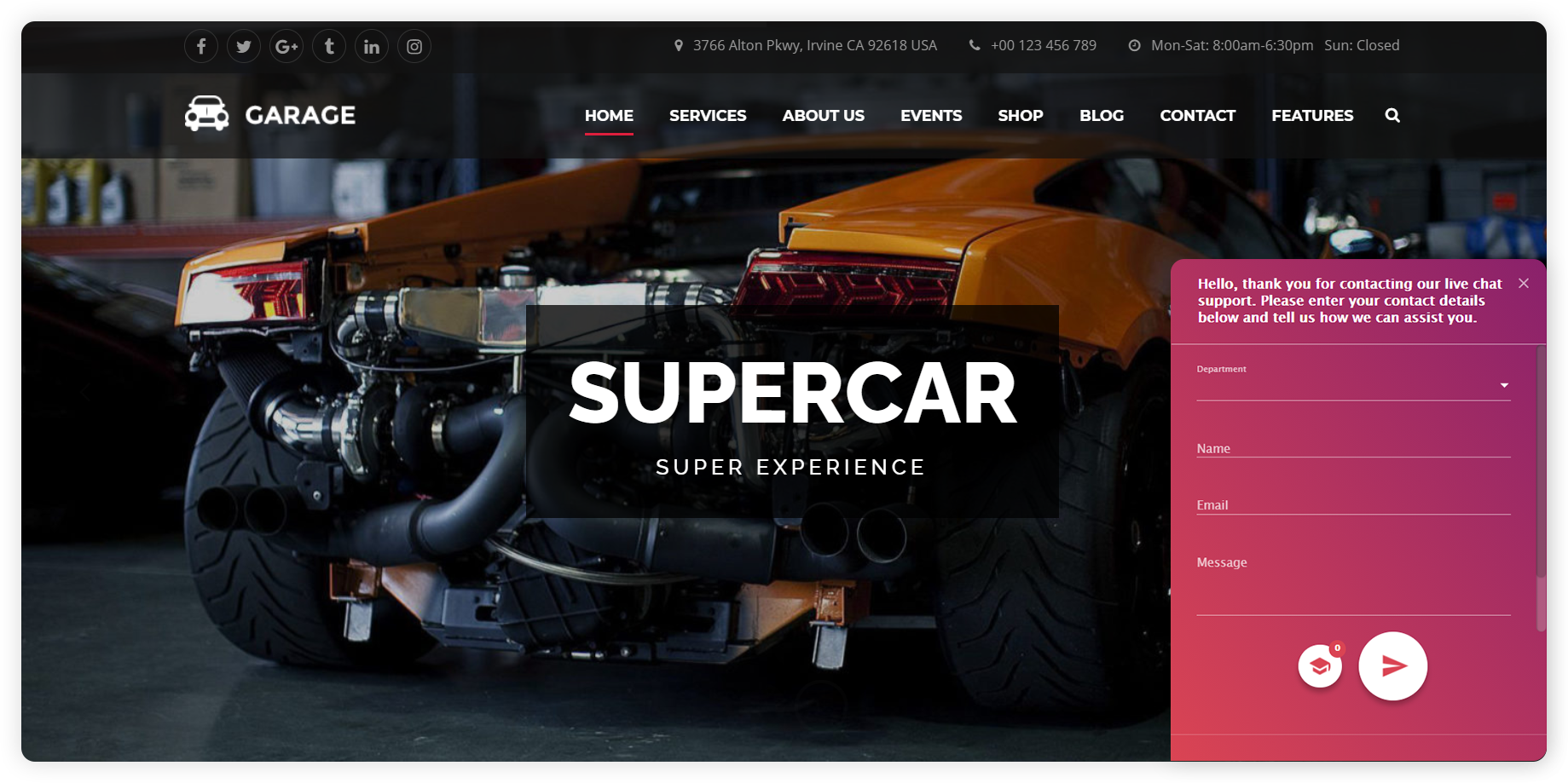 Príklad prieskumu pred chatom