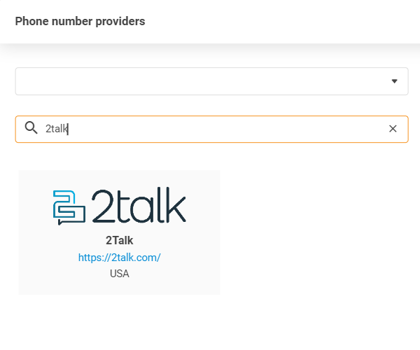 Poskytovateľ 2talk