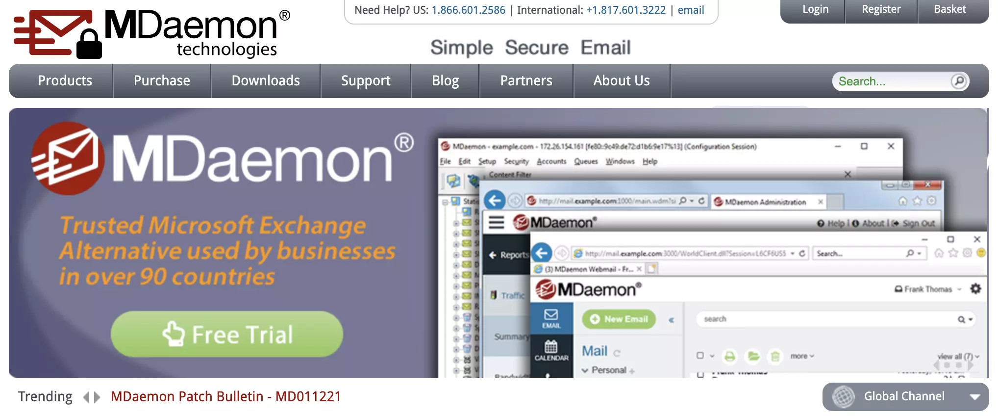 MDaemon homepage
