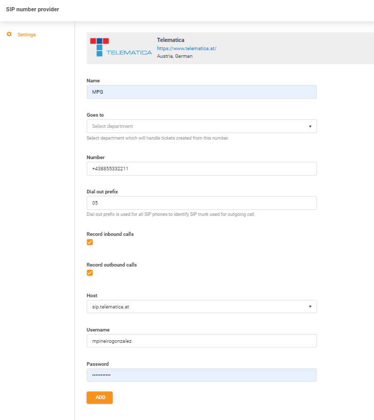 Poverenia Telematica