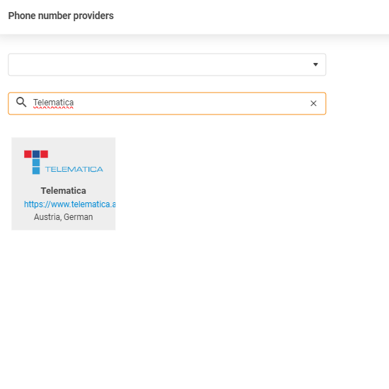 Poskytovateľ Telematica