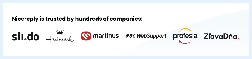Spoločnosti, ktorým dôveruje Nicereply